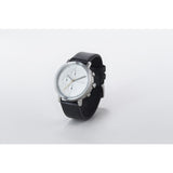 Hygge 2204 Series Silver Watch | Leather