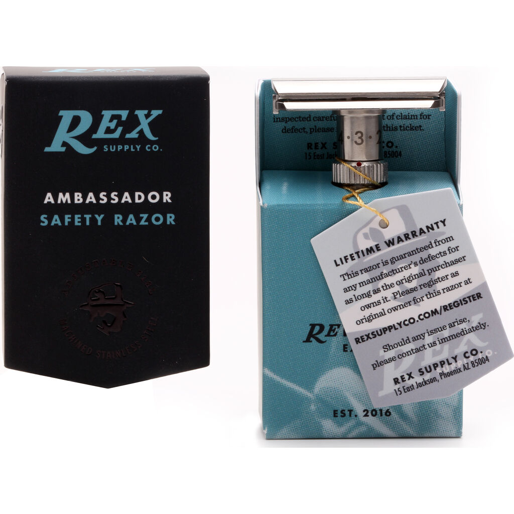 Rex Supply Co. Men's Ambassador Adjustable Safety Razor – Sportique