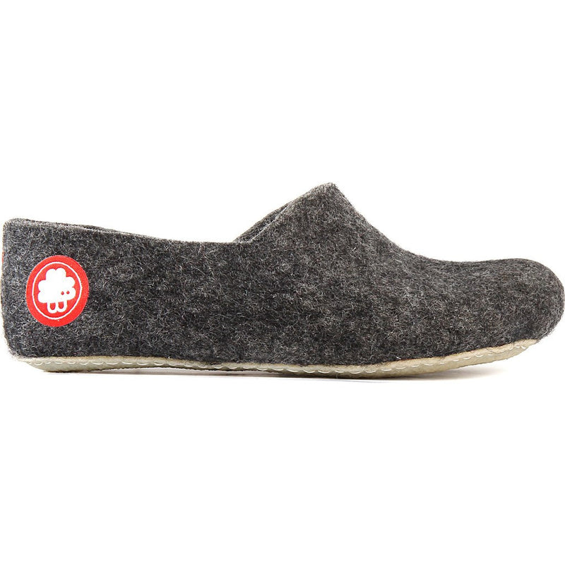 Baabuk Jeremy Wool Slippers | Dark Grey 35 JER02-DG-R-35