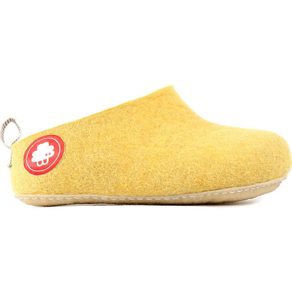 Baabuk Gus Wool Slippers | Yellow 35 GUS02-Y4-R-35