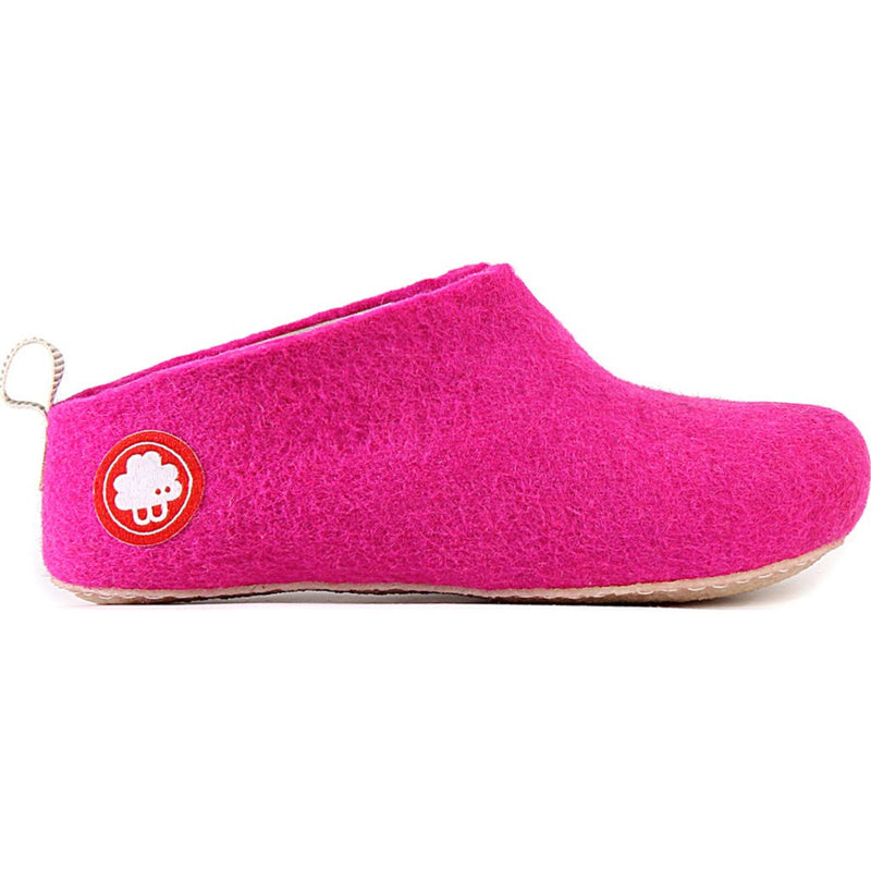 Baabuk Gus Wool Slippers | Dark Pink 35 GUS02-P2-R-35
