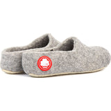 Baabuk Jeremy Wool Slippers | Light Grey 37 JER02-LG-R-37