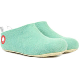 Baabuk Gus Wool Slippers | Green 36 GUS02-GN5-R-36