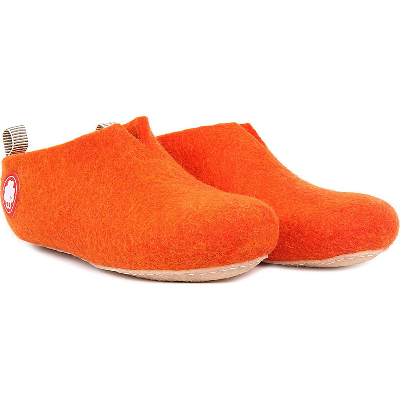 Baabuk Gus Wool Slippers | Orange 36 GUS02-R6-R-36