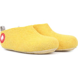 Baabuk Gus Wool Slippers | Yellow 36 GUS02-Y4-R-36