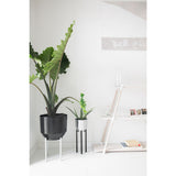 Yield Design Black Spun Planter