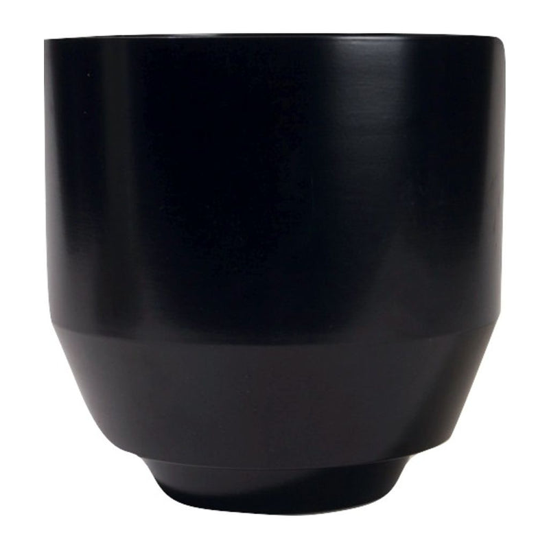 Yield Desgins Black Spun Planter | Peach Stand BSP-BLA + LPS-PEA