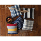 Faribault Revival Stripe Pillowcase | Black 17177 20x20