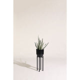 Yield Design Black Spun Planter