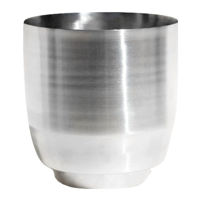 Yield Design Silver Spun Planter
