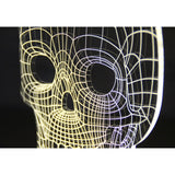 Studio Cheha Skull LED Table Lamp | Birch/Acrylic- CH-SKULL