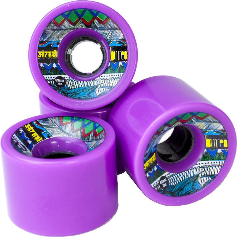 Bureo Minnow Complete Cruiser Skateboard | Black/Violet ComBlkVW108