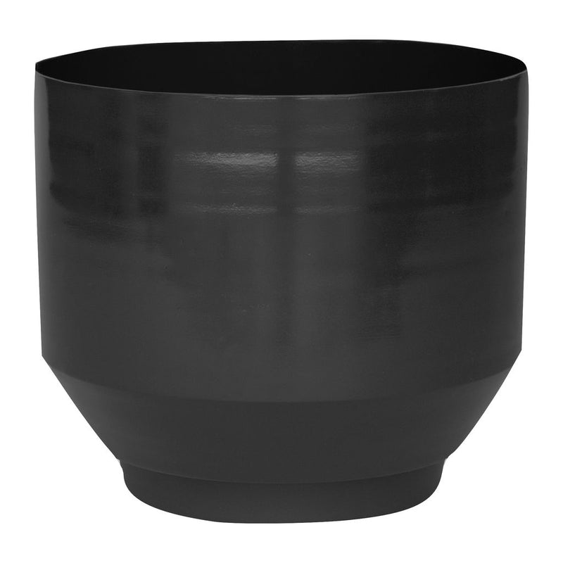 Yield Design Black Spun Planter