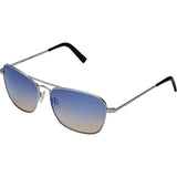 Randolph Engineering Intruder Matte Chrome Sunglasses | Oasis Metallic Nylon AR Skull 58MM IR84406-NY