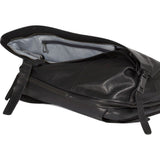 Cote&Ciel Isar Medium Alias Cowhide Leather Backpack | Agate Black 28370