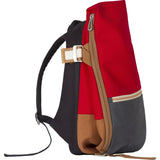 Cote et Ciel Isar Multi Touch Cargo Canvas Laptop Backpack | Ruby Red