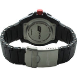 Isobrite Valor ISO100-PU T100 Black-Green Watch | Black Polyurethane