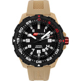 Isobrite T100 Limited Concept Men's Watch Black-Tan | Silicone ISO100TN