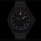 Isobrite T100 Eclipse Men's Watch Black-Blue | Polyurethane ISO211