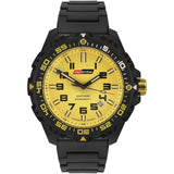 Isobrite T100 Valor Polycarbonate Men's Watch Black-Yellow | Polyurethane ISO313