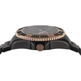 Isobrite Master Diver ISO502 Black-Gold Watch | Steel