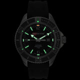 Isobrite Master Diver ISO503 Silver Watch | NBR Rubber