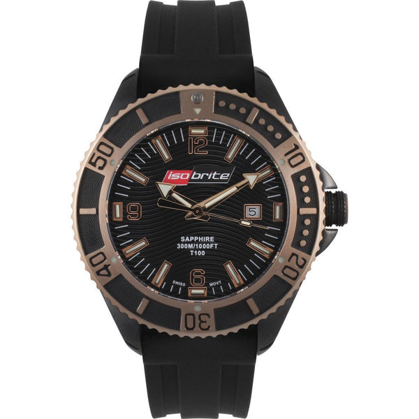 Isobrite Master Diver ISO504 Black Watch | NBR Rubber