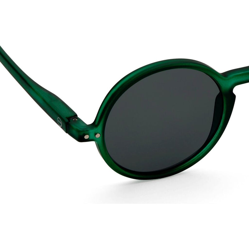IZIPIZI #G Sunglasses | Green Crystal Soft Grey Lenses +0.00