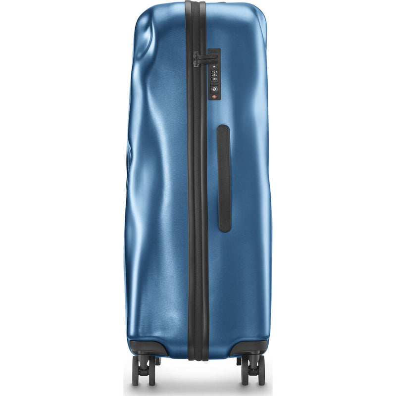  Crash Baggage Icon Trolley Suitcase | Metal Blue --Small Cb161-25