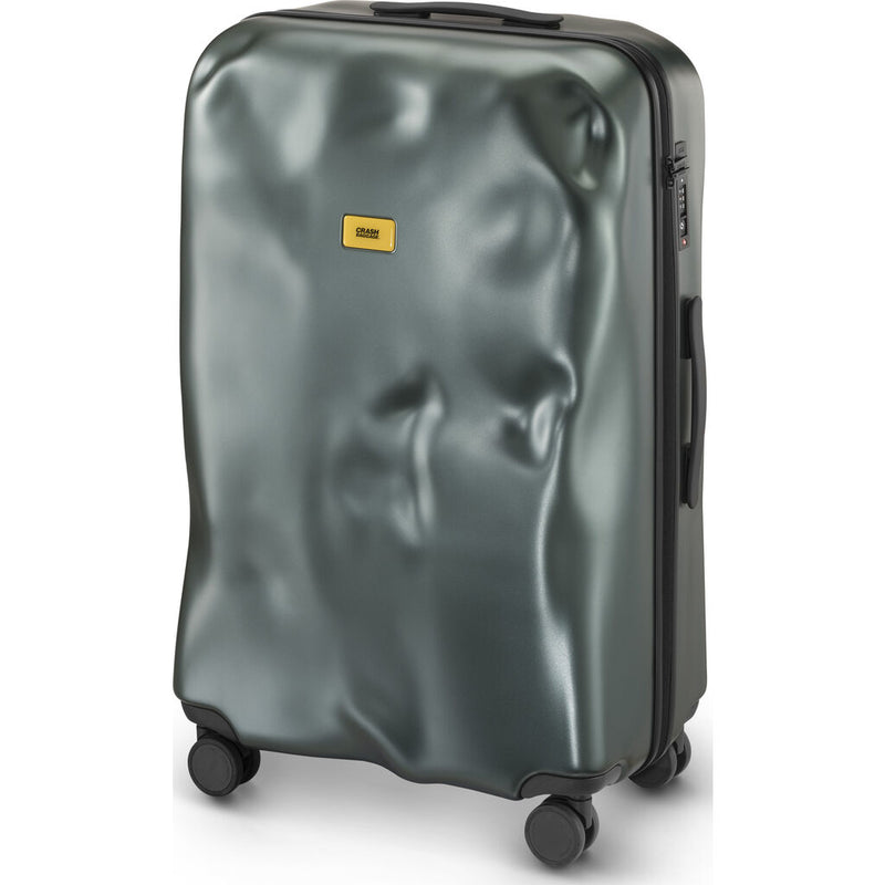  Crash Baggage Icon Trolley Suitcase | Metal Green --Large Cb163-26