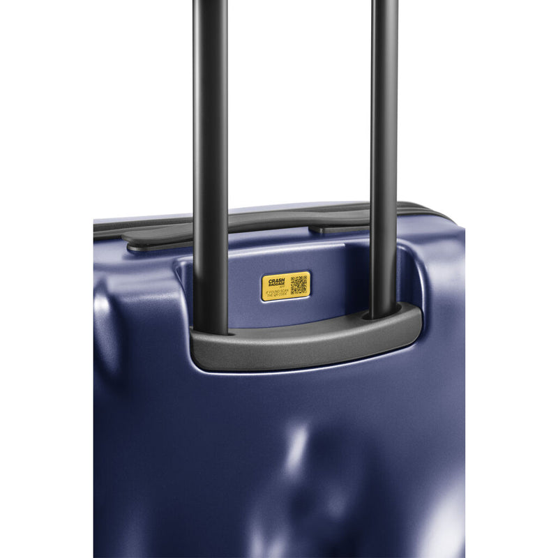  Crash Baggage Icon Trolley Suitcase | Metal Navy --Large Cb163-27