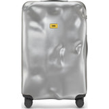  Crash Baggage Icon Trolley Suitcase | Metal Silver --Large Cb163-21