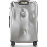  Crash Baggage Icon Trolley Suitcase | Metal Silver --Medium Cb162-21