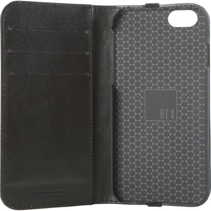 Hex Icon Wallet for iPhone 6 | Blue Woven Leather