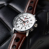 Lambretta Imola Watch | Leather White 2151WHI