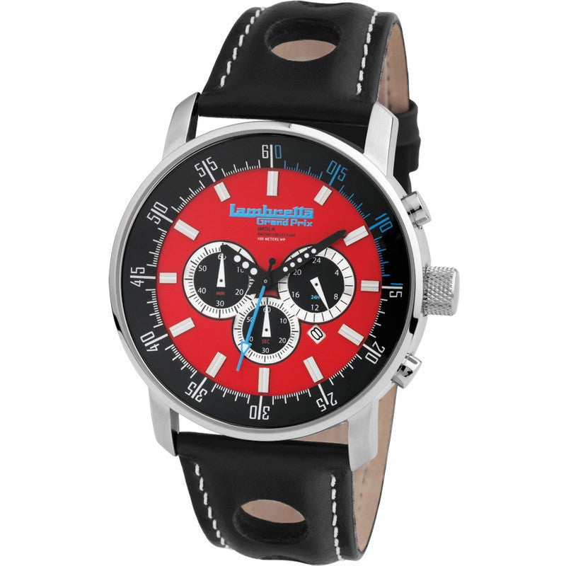Lambretta Imola Watch | Leather Red 2151RED