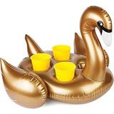 Sunnylife Inflatable Drink Holder | Gold Swan