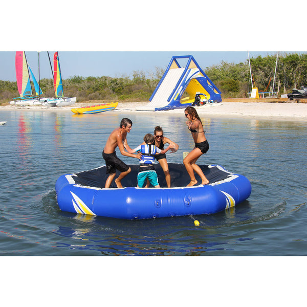 Aquaglide Inversible Inflatble Swim Platform | Yellow/Blue/Black 58-5212000