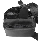 Cote&Ciel Isarau Laquered Polymer Sling Bag | Liquid Black 28469