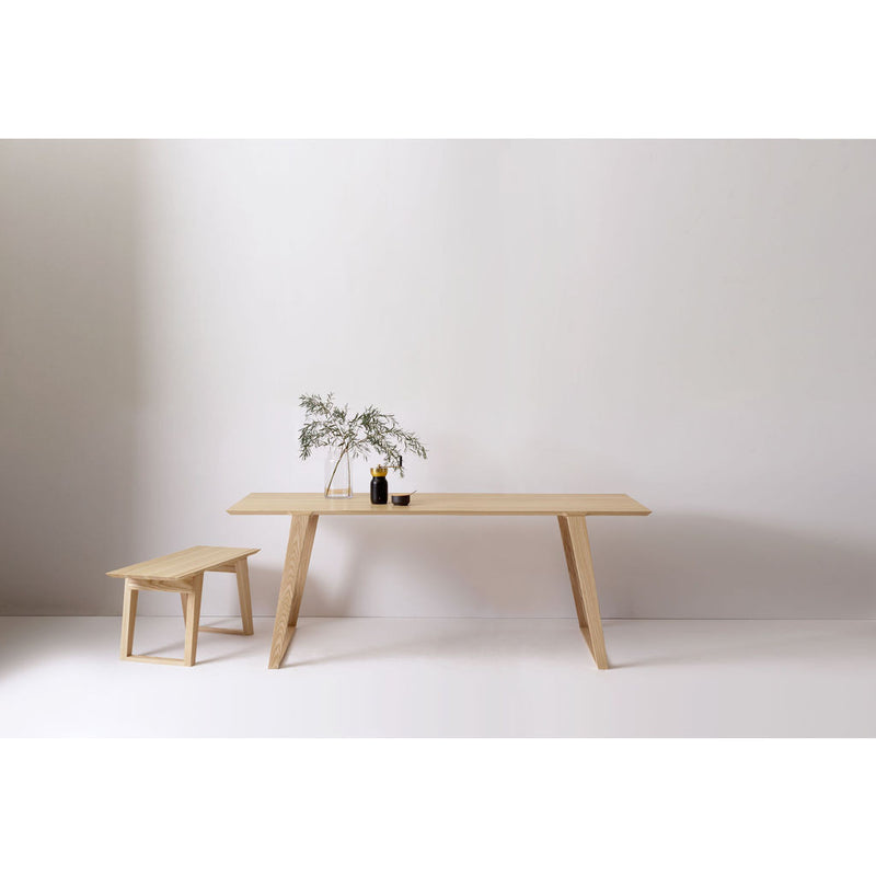 Kalon Isometric Medium Wood Table | Ash -112-A-M