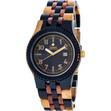 Tense Yukon Watch | Dark Dual Tone Sandalwood/Rosewood J5200IDM-BG