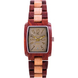 Tense Timber Watch | Rosewood/Maplewood J8102RM-SG