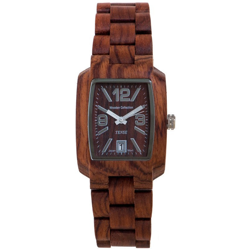 Tense Timber Discovery Men's Watch African Rosewood | J8102R
