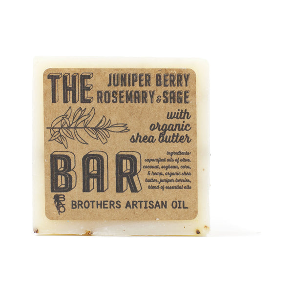 Brothers Artisan The Soap Bar | Juniper Berry, Rosemary & Sage TBJRS