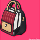 Jump From Paper Outer Stripe Handbag