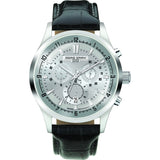 Jorg Gray JG6800-21 Silver Chronograph Men's Watch | Leather