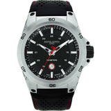 Jorg Gray JG7800-11 Black Three Hand Men's Watch | Leather