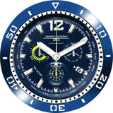 Jorg Gray JG9700-24 Blue w/ Silver Chronograph Men's Watch | Steel