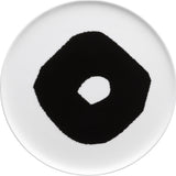 JIA Inc Limited Edition MerciXPaola Patterned Plates | Black/White