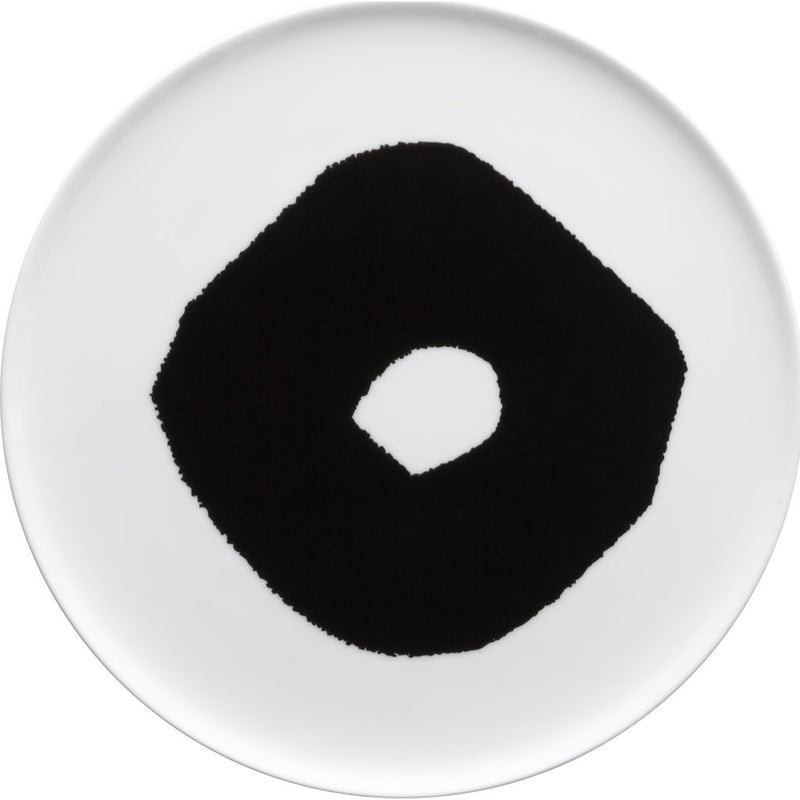JIA Inc Limited Edition MerciXPaola Patterned Plates | Black/White